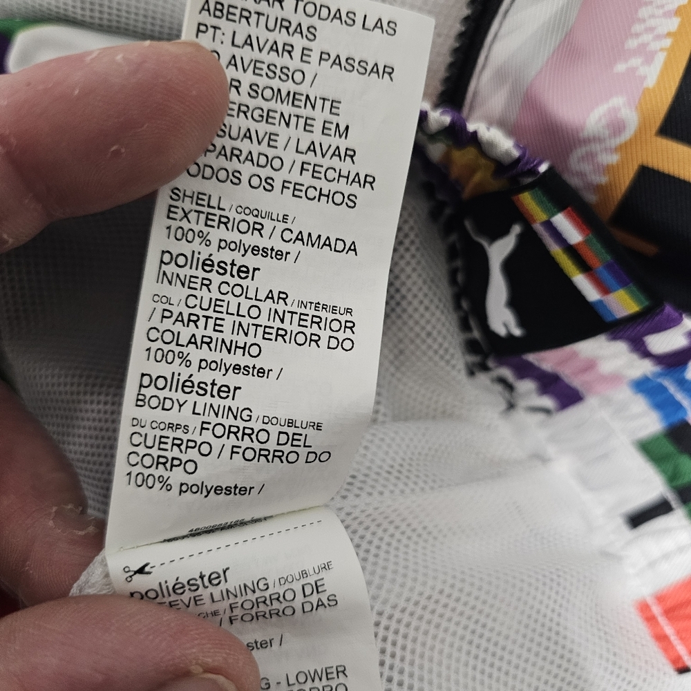 PUMA International Lab Woven Track Jacket Men’s Pockets Activewear Streetwear L - Picture 9 of 14